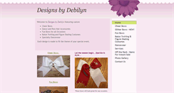 Desktop Screenshot of designsbydebilyn.com